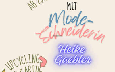 Mode & Textilworkshops für Junge Leute