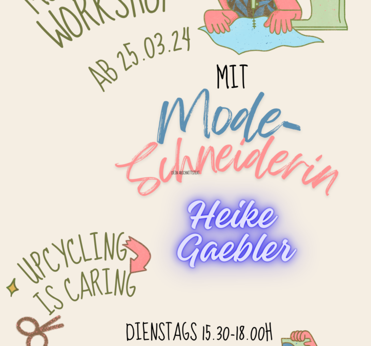 Mode & Textilworkshops für Junge Leute